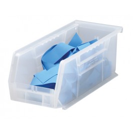 Clear Medical Storage Bins QUS224CL