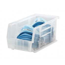 Clear Medical Storage Bins QUS230CL