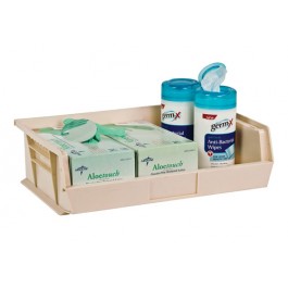 Plastic Medical Storage Bin QUS245 Ivory