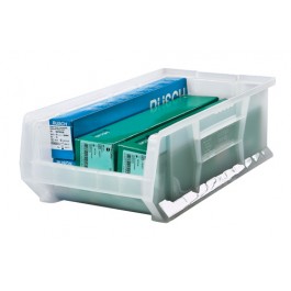 Clear Plastic Storage Bins