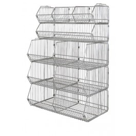 Central Supply Medical Storage Wire Baskets