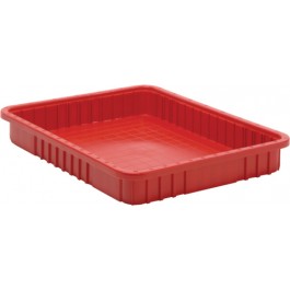 Dividable Grid Storage Containers DG93030 Red