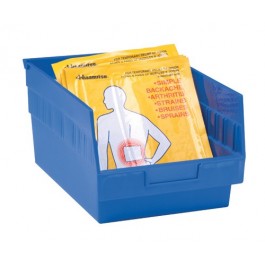 Blue Plastic Storage Bin