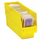 Plastic Shelf Bins QSB201 Yellow