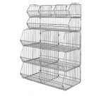 Central Supply Medical Storage Wire Baskets