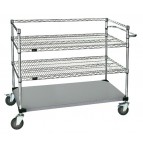 Stainless Steel Open Surgical Case Cart