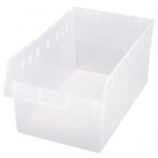 Plastic Shelf Bins QSB810 Red