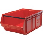 Medical Storage Red Stackable Plastic Containers