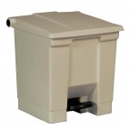 Beige Medical Waste Step-On Container