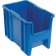 Plastic Medical Storage Container Stacking Plastic Storage Container QGH600 Blue