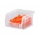 Clear Medical Storage Bins QUS210CL