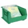 Plastic Medical Storage Bin QUS255 Green