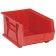 Plastic Medical Storage Bin QUS255 Red