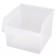 Clear Plastic Shelf Bins QSB809CL