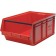 Medical Storage Red Stackable Plastic Containers