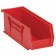 Plastic Medical Storage Bins QUS224 Red