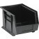 Plastic Medical Storage Bin QUS239 Black