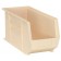 Plastic Medical Storage Bin QUS265 Ivory