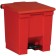 Red Medical Waste Step-On Container