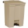 Beige Medical Waste Step-On Container