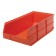 Plastic Stackable Medical Storage Bins SSB485 Orange