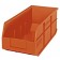 Plastic Stackable Medical Storage Bins - SSB463 Orange