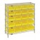 Medical Storage Bins Wire Shelving Units Yellow