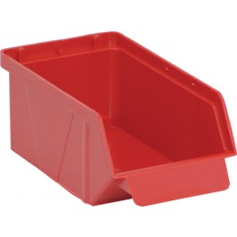 Stack and Lock Plastic Bins Red