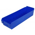 ShelfBox 400 Blue Plastic Bin
