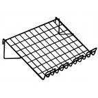 Gridwall Sloping Shelf with 3" Lip