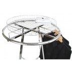 Grid Basket for Round Garment Racks
