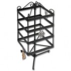 Square Rotating Metal 96 Pair Earring Stand