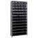 Black Plastic Storage Bin Unit