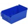 Shelfbox 200 Blue Plastic Slatwall Bins