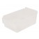 Shelfbox 200 Clear Plastic Slatwall Bins