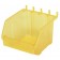 Hobibox Small Pegboard Slatwall Plastic Bins - Transparent Yellow