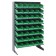 Single Sided Pick Rack with Bins - Green