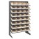 Single Sided Pick Rack with Bins - Ivory