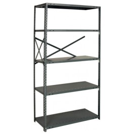 20 Gauge Open Steel Shelving Add-On Kit