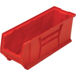 Plastic Stackable Storage Bins - QUS951 Red