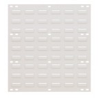 Louvered Panel - Oyster White