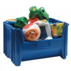 Stacking Toy Storage Container QGH700 Blue