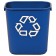 3-5/8 qt. Deskside Paper Recycling Container