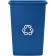 23-Gallon Slim Jim Recycling Container