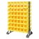 Yellow Plastic Storage Bin Steel Rail Systems