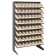 Single Sided Pick Rack with Bins - Ivory