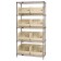 Plastic Storage Bin Wire Shelving System - Ivory