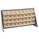 Ivory Plastic Storage Bin Bench Rack Systems