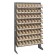 Single Sided Pick Rack with Bins - Ivory