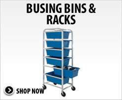 Busing Bins & Racks